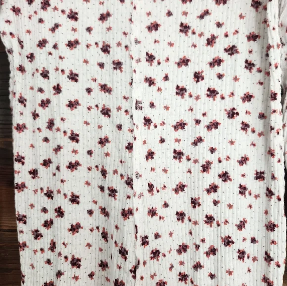 LIKE NEW RARE Free People Intimately lil bit lou flare long johns Size Small - Picture 5 of 5